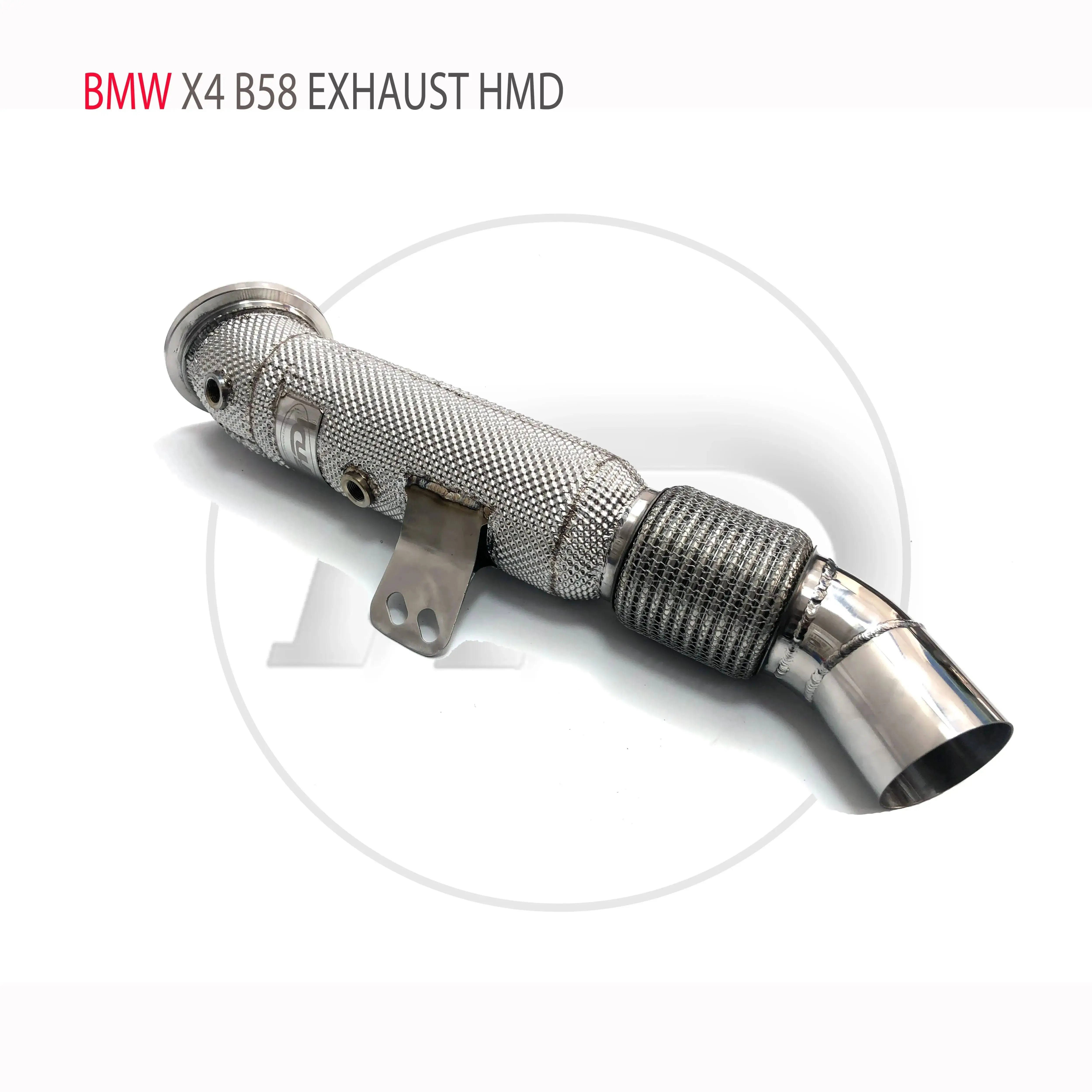 

HMD Exhaust Manifold Downpipe for BMW X4 B58 G02 Car Accessories With Catalytic Converter Header Without Cat Pipe