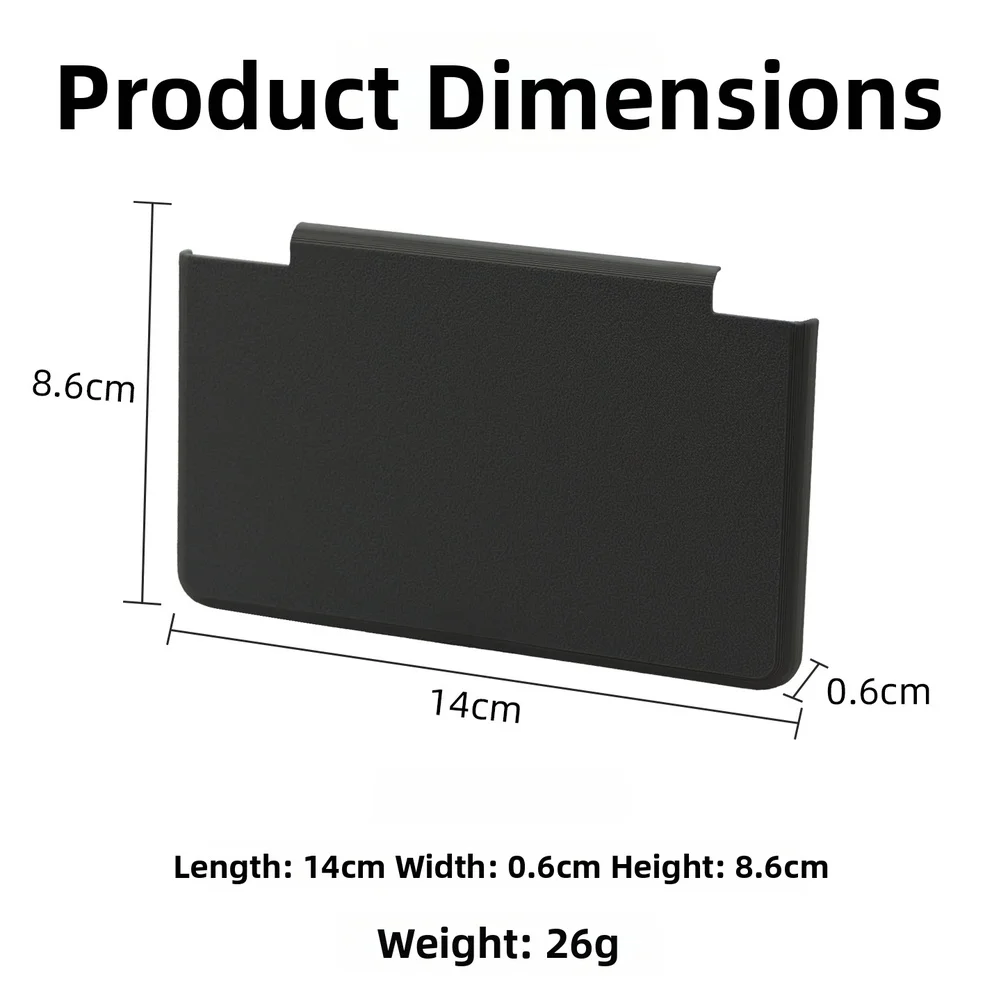 Protective Top Cover Replacement For Retroid Pocket Flip 2 Gaming Console Anti-scratch Hard Shell Case Ergonomic Protect Sleeve
