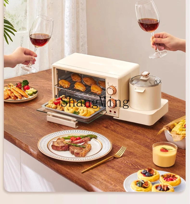 ZYY Household Multifunctional Breakfast Machine Stewing Artifact Baking Electric Cooking Pot