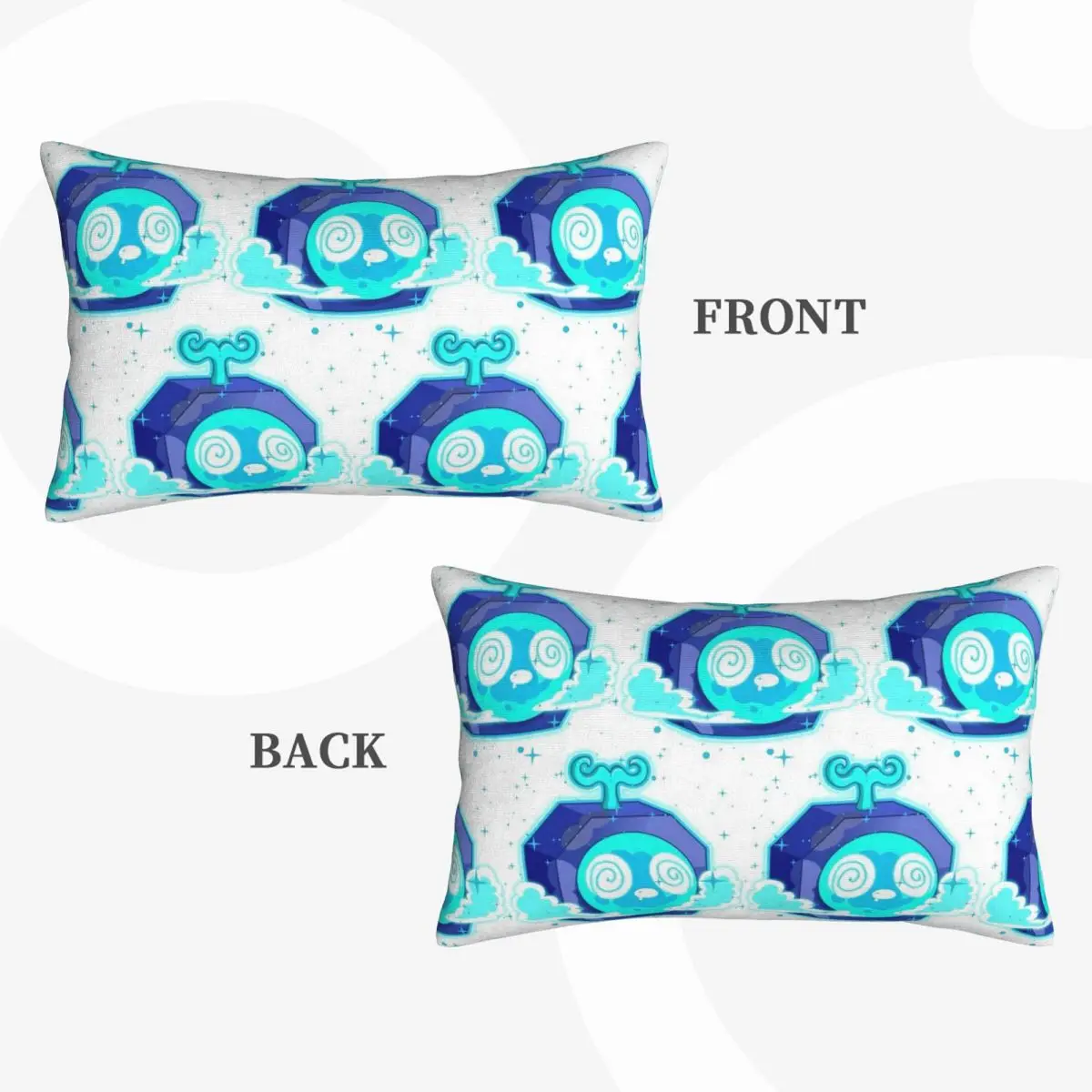 Blox Fruits Game مستطيل المخدة غطاء الوسادة ديكور غرفة نوم السرير المنزل الراحة رمي وسادة