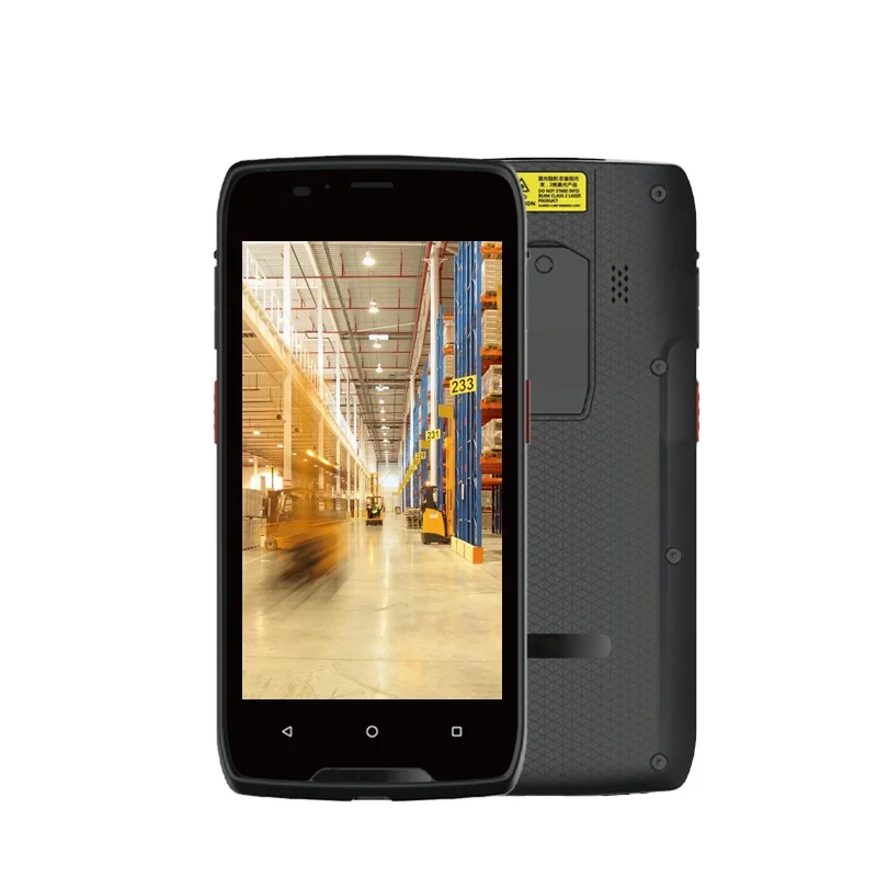 

P50AT 5.0 INCH 2+16GB Cheap Handheld Logistic Pda Android 9.0 Warehouse Barcode Scanner Wifi Bt Gps Rugged Terminal