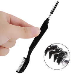 2 In 1 Foldable Fly Tying Tool Brush Feather Hair Comb Tools Teasing Out Hackle Feather Fiber Dubbed Legs Wings Body    2024