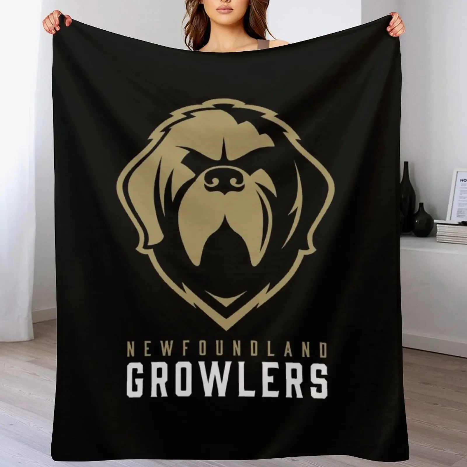 Newfoundland Growlers Throw Blanket Soft Beds Decorative Sofa Blankets Sofas Of Decoration Blankets