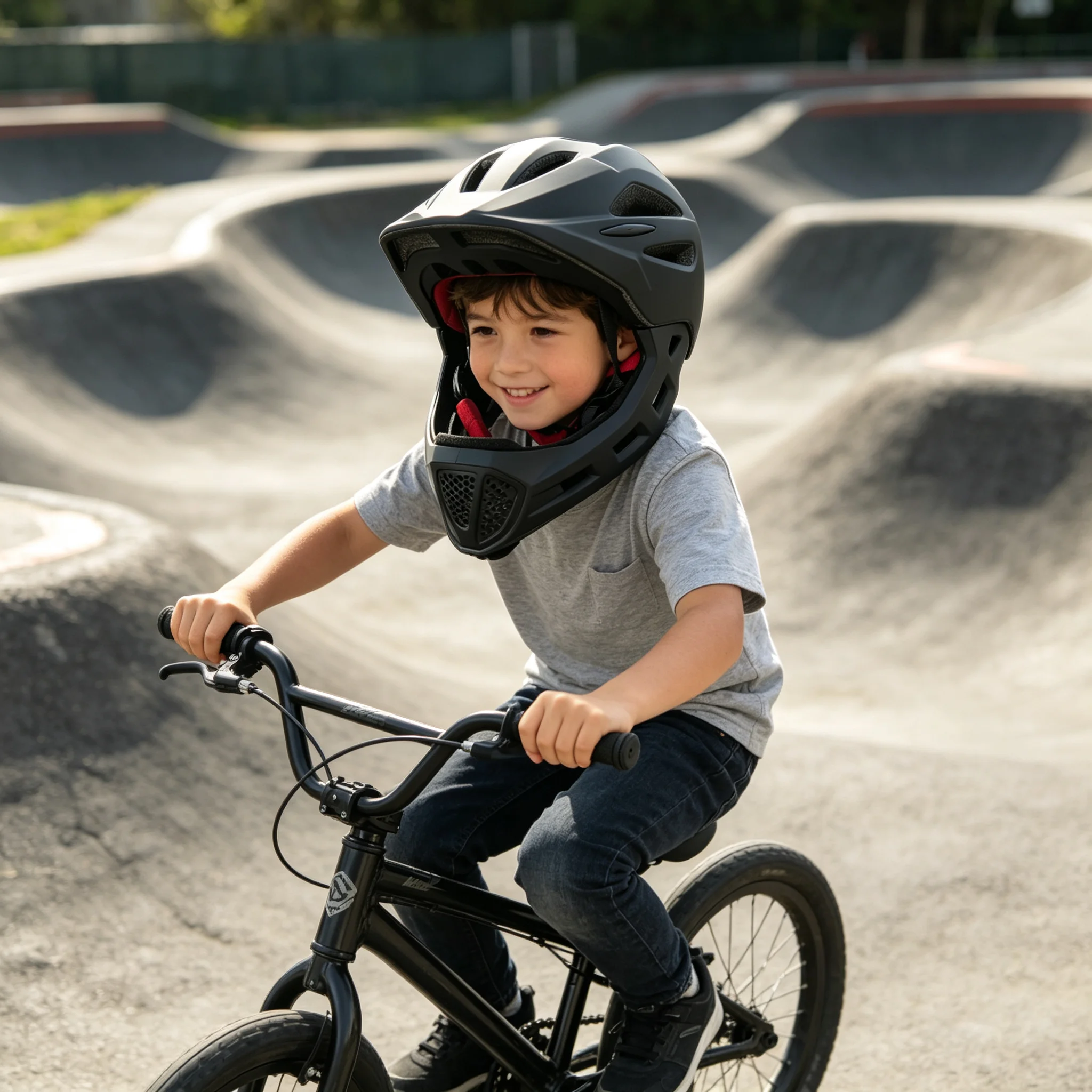 Mountain Biking Helmet Kids - Casco de Bicicleta para Niños PJT,