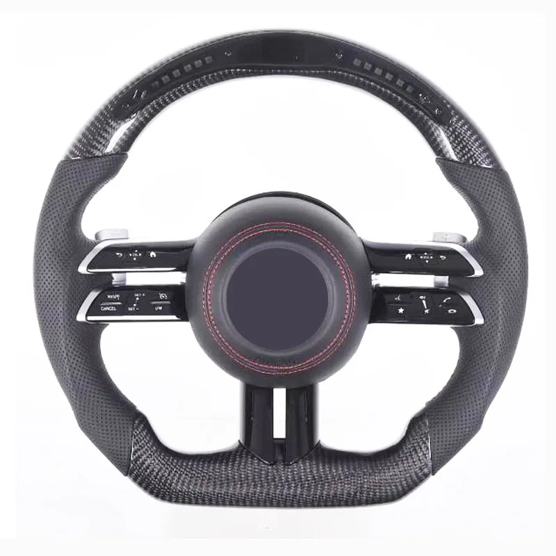 

Led Racing Carbon Fiber Steering Wheel For Mercedes Benz A Class C Class E Class W213 W203 W205 Dragonfly Steering Wheel