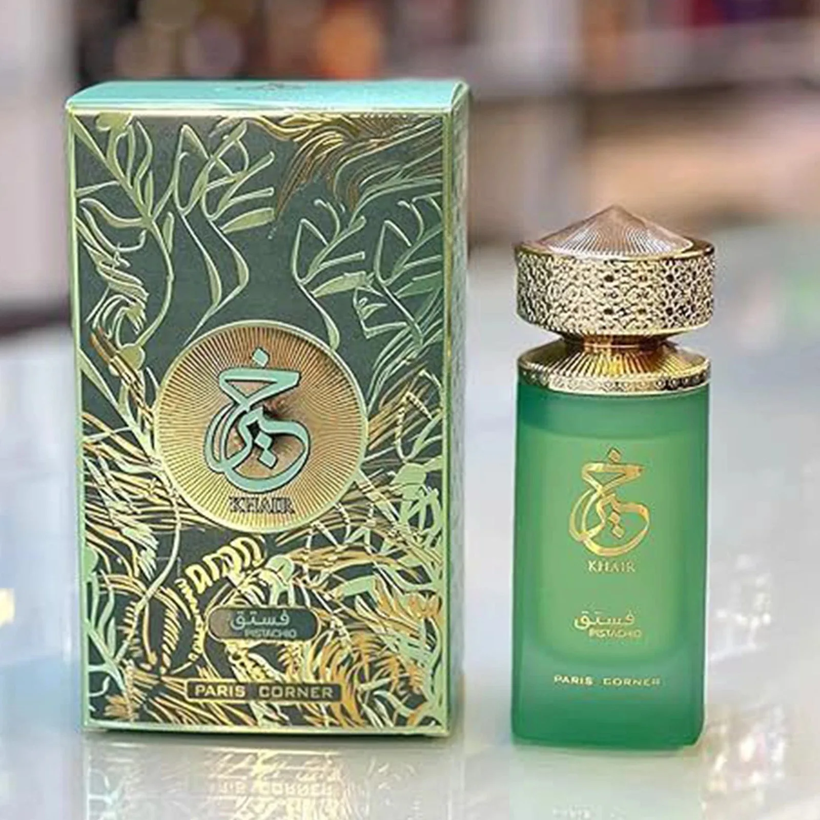 

Парфюм Paris Corner Khair Pistachio Luxury Series — унисекс-аромат Gourmand, стойкий аромат