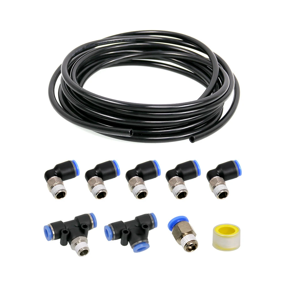 

For Push Lock Vacuum Fitting Kit for Turbocharged vehicles w/ Single Wastegate