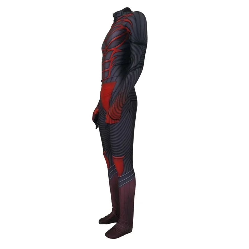 Cosplay Kingdom Hearts Vanitas Homens Crianças Traje Macacões de Halloween Zentai Plugsuit Festa Bodysuit MN3