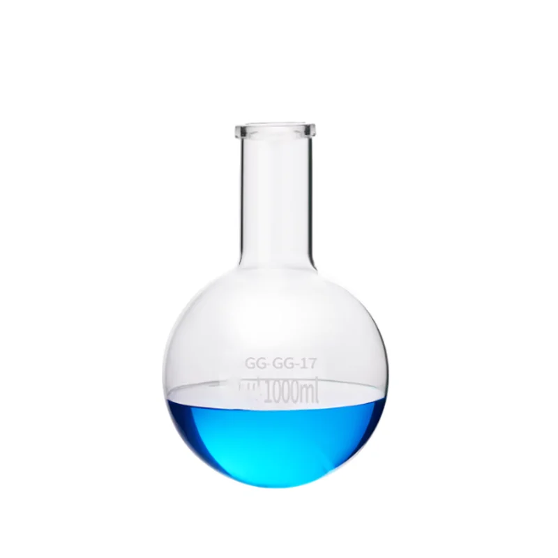 Short neck round bottom flask open round bottom flask distillation flask 100ml 150ml 250ml 1000ml 2000ml