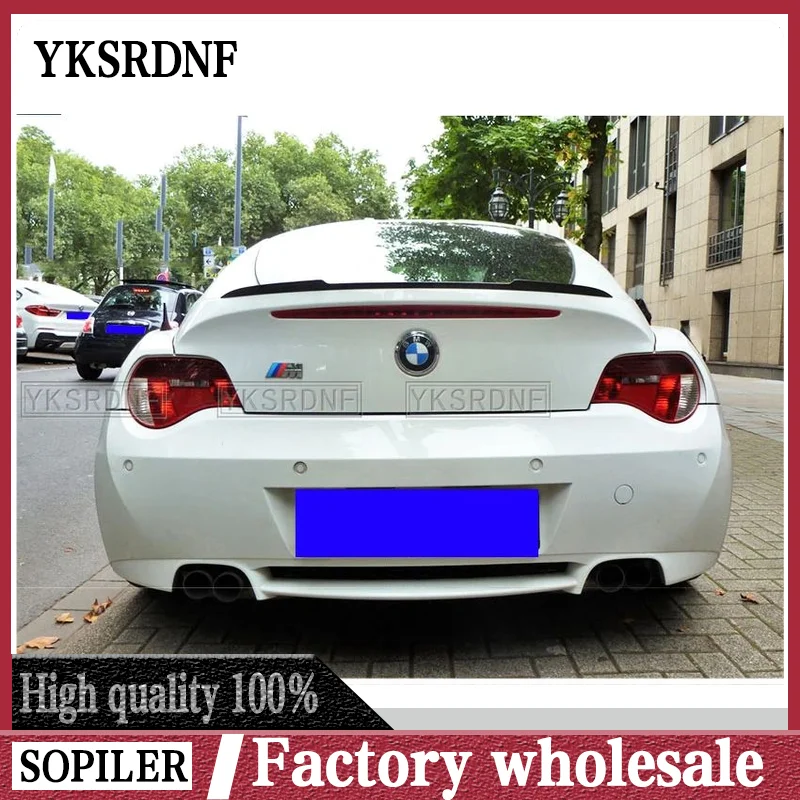 

Задний спойлер из углеродного волокна YKSRDNF V Style, заднее крыло для Bmw Z4 E86 2003 2004 2005 2006 2007 2008, комплект для корпуса