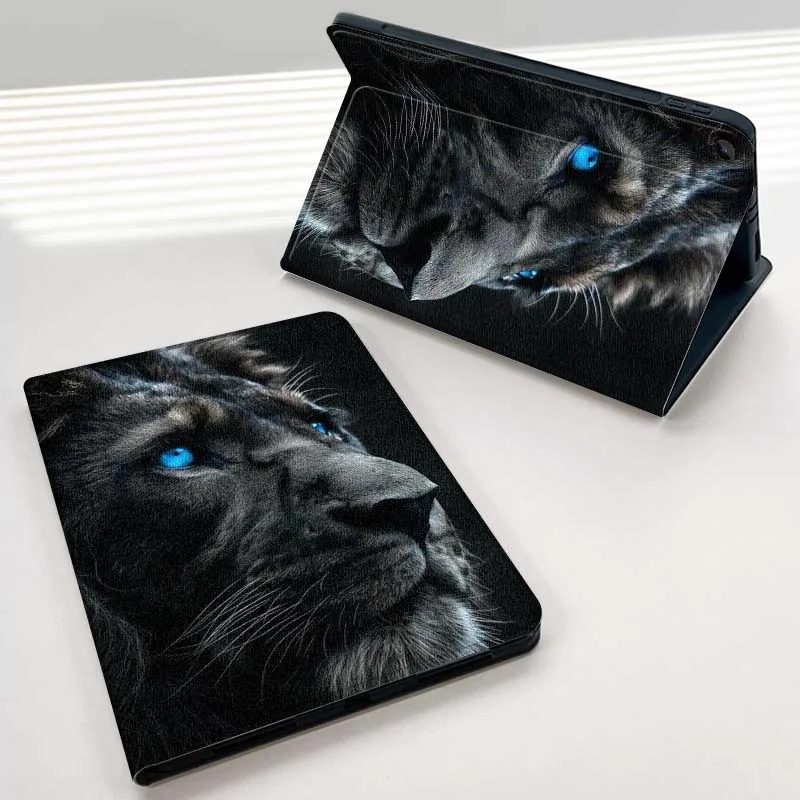

Lion Dark Popular Cool For Samsung Galaxy Tab A7 A A8 A9 A11 S6 S11 10.1 10.4 10.5 Inch Lite PLus Tablet Case