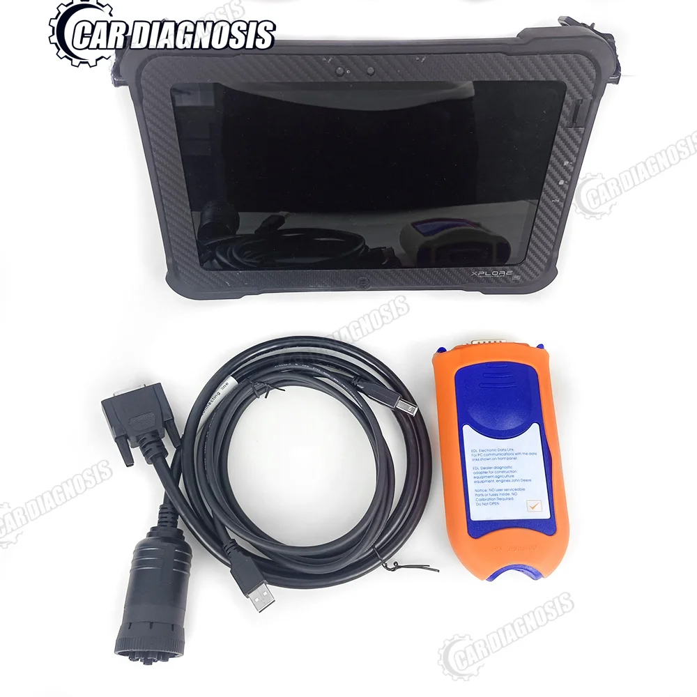 for EDL V2 Electronic Data Link Agriculture Tractor Construction Diagnostic Tool+Xplore tablet