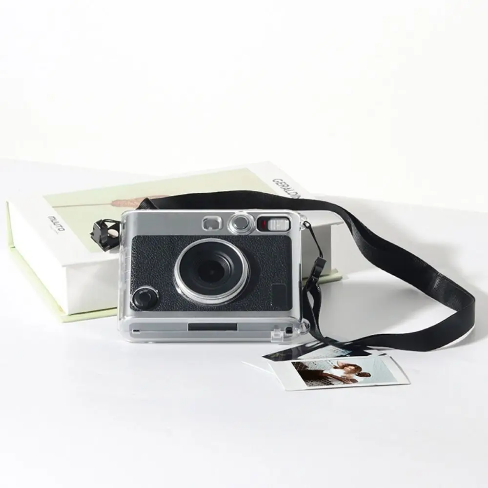 حافظة شفافة لهاتف Fujifilm Instax Mini EVO غطاء حماية شفاف مقاوم للصدمات من الكريستال الصلب ملحقات الكاميرا المحمولة