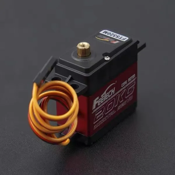 

Металлический водонепроницаемый сервопривод-20 кг 180 °