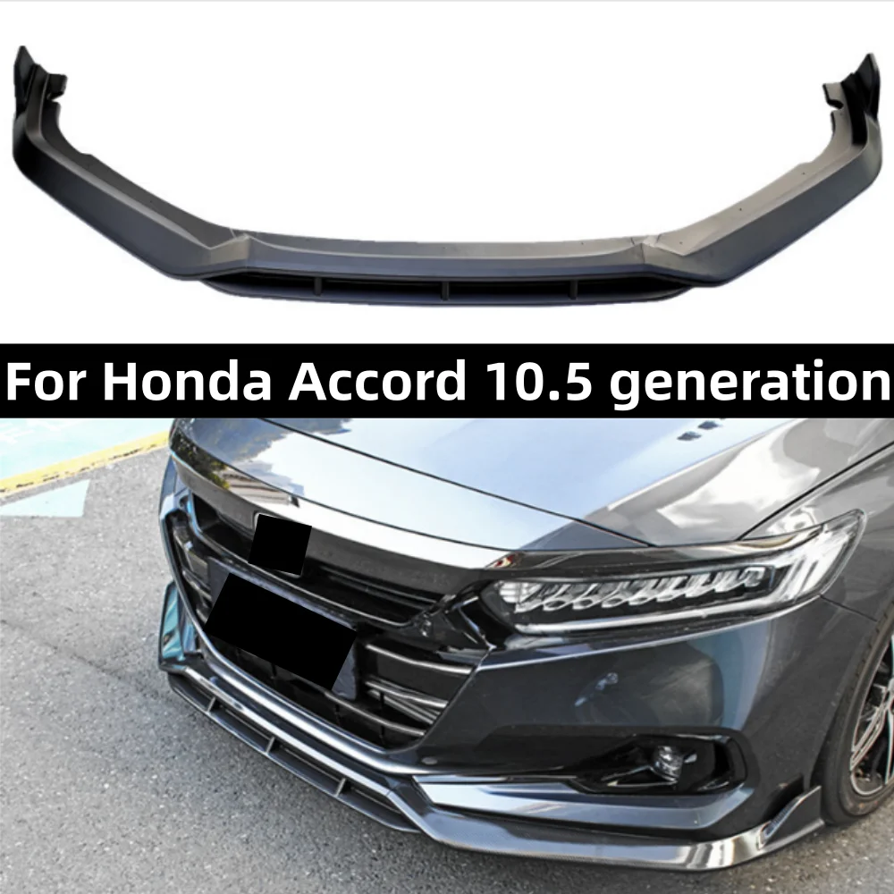 Front Bumper Lip Spoiler Splitter Front Bumper Lip Car Spoiler For Honda Accord 10.5th 2022