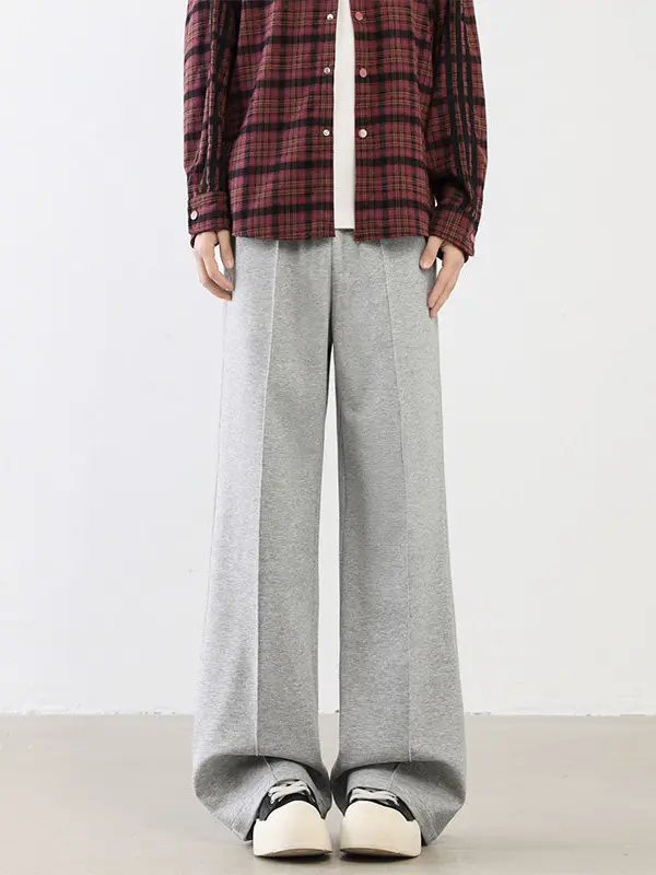 

Спортивные брюки TANGZ STUDIO Air Layer Ma Cotton Wide Leg: свободные мужские повседневные брюки-джоггеры от модного бренда Tee Needle