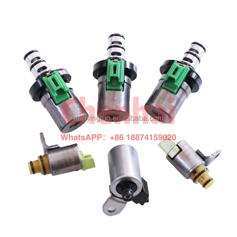 

6PCS Original 4F27-E Transmission Solenoid Valve 4 SP FWD 1.8L 2.0L for Ford Focus Fiesta for Mazda 4F27E 48420K-R FN4A-EL