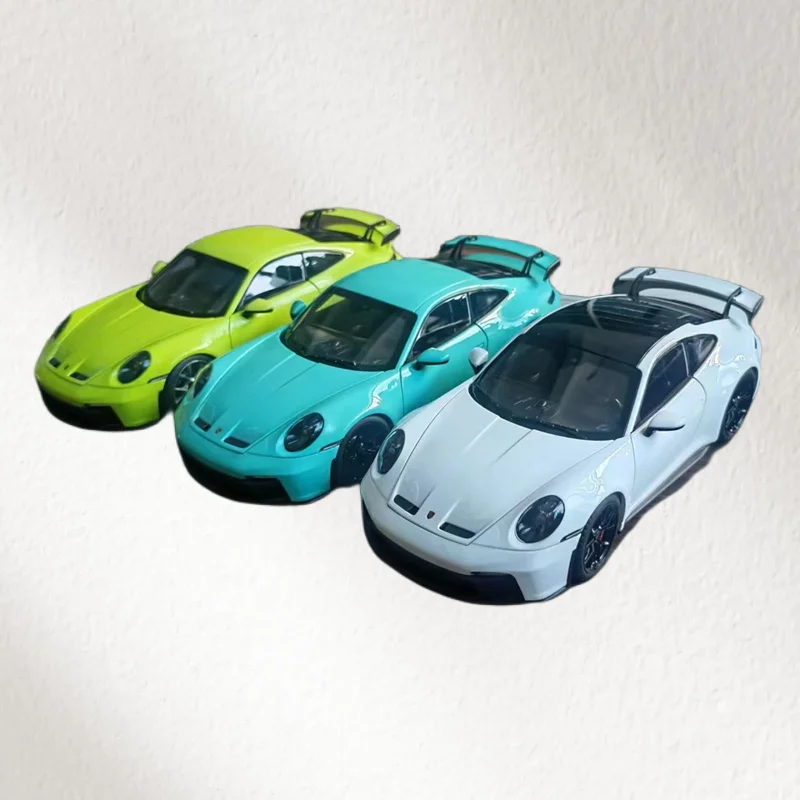 Norev diecast 1/18 escala porsche liga modelo carros porsche 911 gt3 2021 carro esportivo jogar veículos brinquedos para meninos presente caixa original