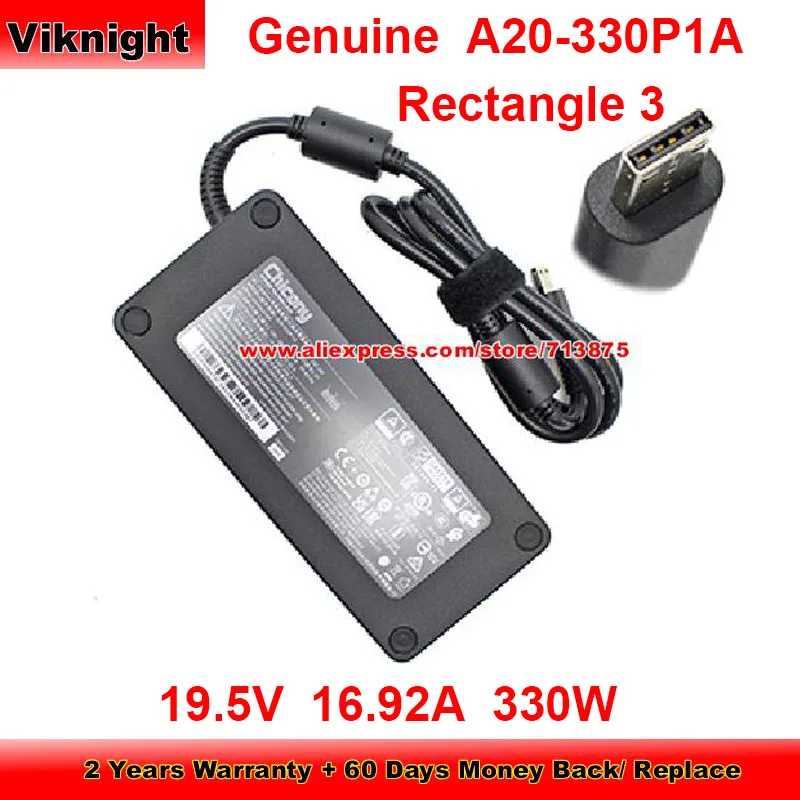 

Genuine Brand New forChicony A20-330P1A Ac Adapter 330W Charger A330A018P for Msi RAIDER GE76-12UHS Rectangle 3 Tip Power Supply