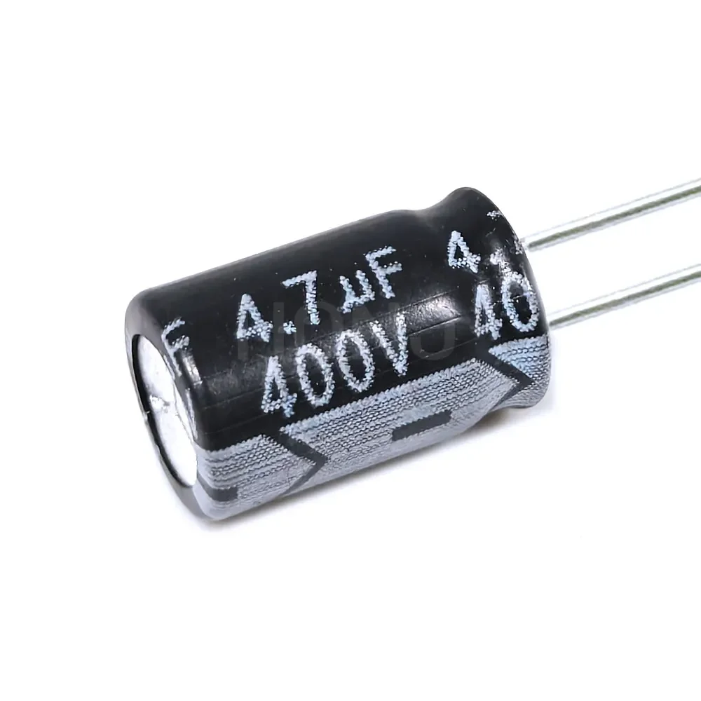 20PCS ​​​​​​​​​​4.7uF 400V 4.7MFD 400Volt 8*12mm Aluminum Electrolytic Capacitor Radial 4.7mf400v 400v4.7mf 400v4.7uf ±20%​​