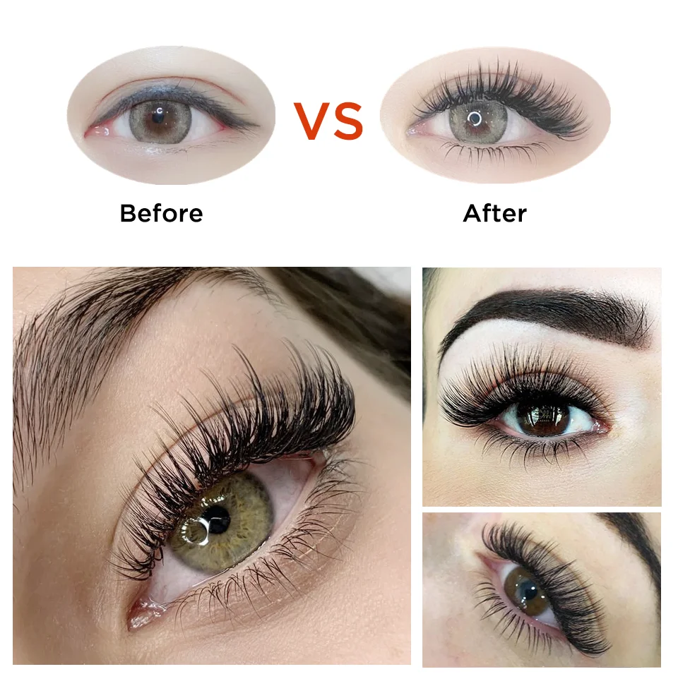 Lashprofessor Untere falsche Wimpernverlängerung 0,03/0,05/0,07 Natürliche weiche C/CC/D-Locke 6/7 mm kurze Größen Unter-/Unterwimpern – Detail 7