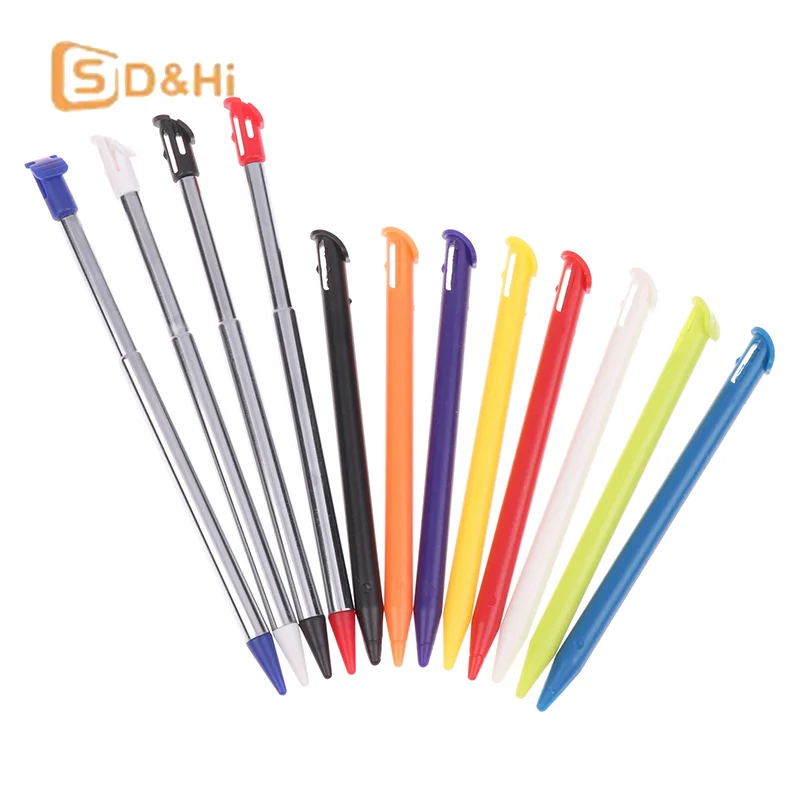 1Pc For NEW 3DSLL Stylus Plastic Touch Pen Compact Stylus Pen 12 Colors Available Touch Screen Pen Game Accessories