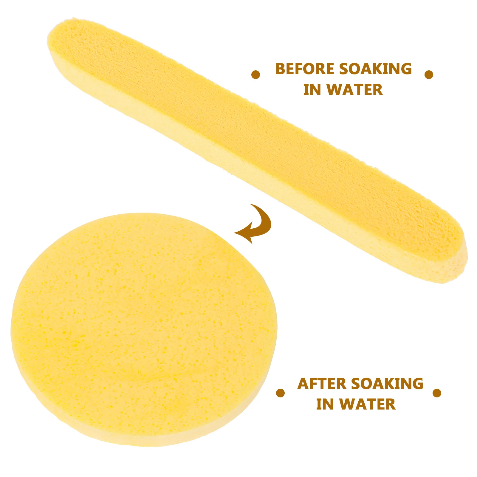 50 stuks gecomprimeerde gezichtsspons natuurlijke cellulose huidverzorgingsblokjes voor gezichtsreiniging exfoliatiemasker toepassing dames dagelijks