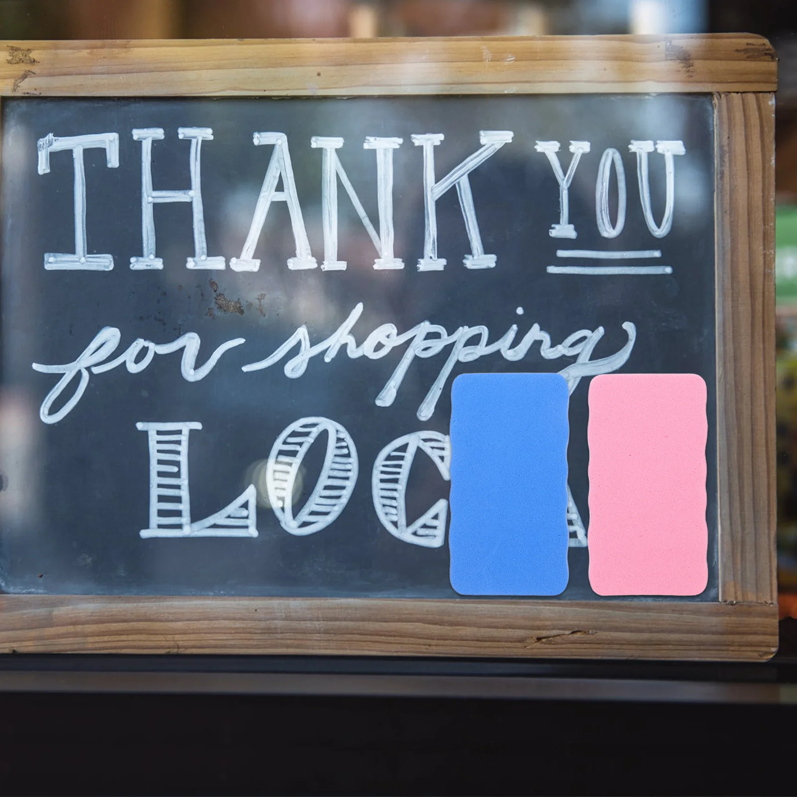 4 قطعة ممحاة السبورة المغناطيسية الملونة إيفا ورأى أداة المسح الجاف للمدرسة مكتب الفصول الدراسية لوح زجاجي محايات لينة قابلة لإعادة الاستخدام #4