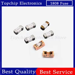 10pcs Gold Silver 1808 125V 250V AC 0451 SMD Fast blow Fuse 0.5A 500mA 1A 2A 3A 4A 5A 6.3A 8A 10A 12A 15A 750MA 2410 ultra-rapid