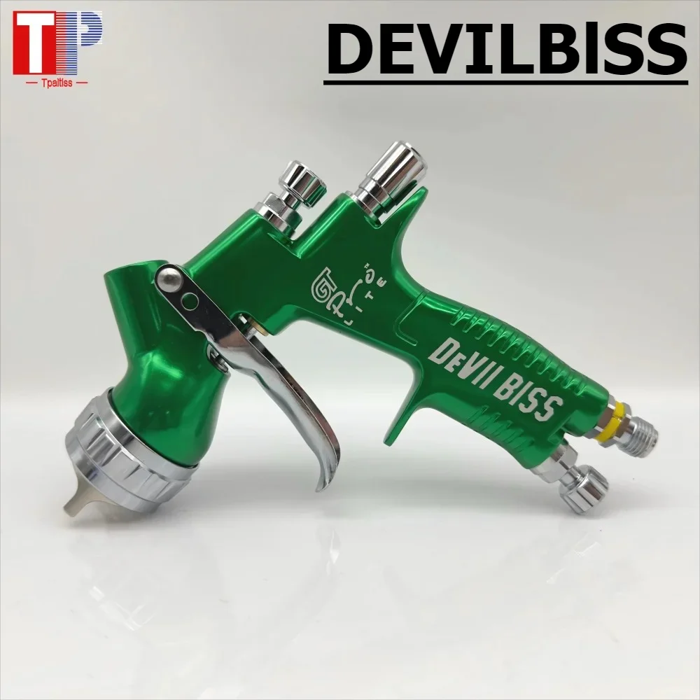 green-spray-gun-gtl-pro-car-paint-spray-gun-te20-t110-13mm-14mm-18mm-nozzle-with-mixed-glass-water-based-air-spray-gun
