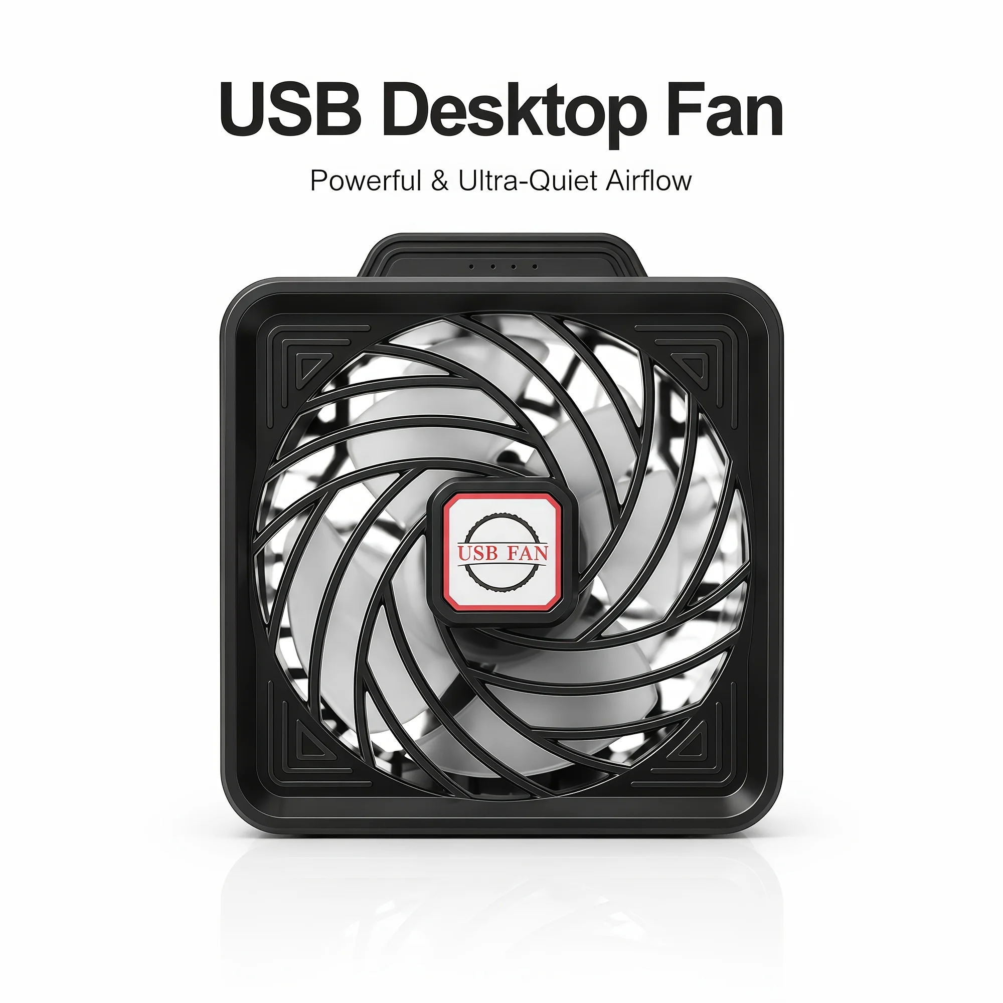 Power Banks - Portable USB plug-in fan, turbo fan