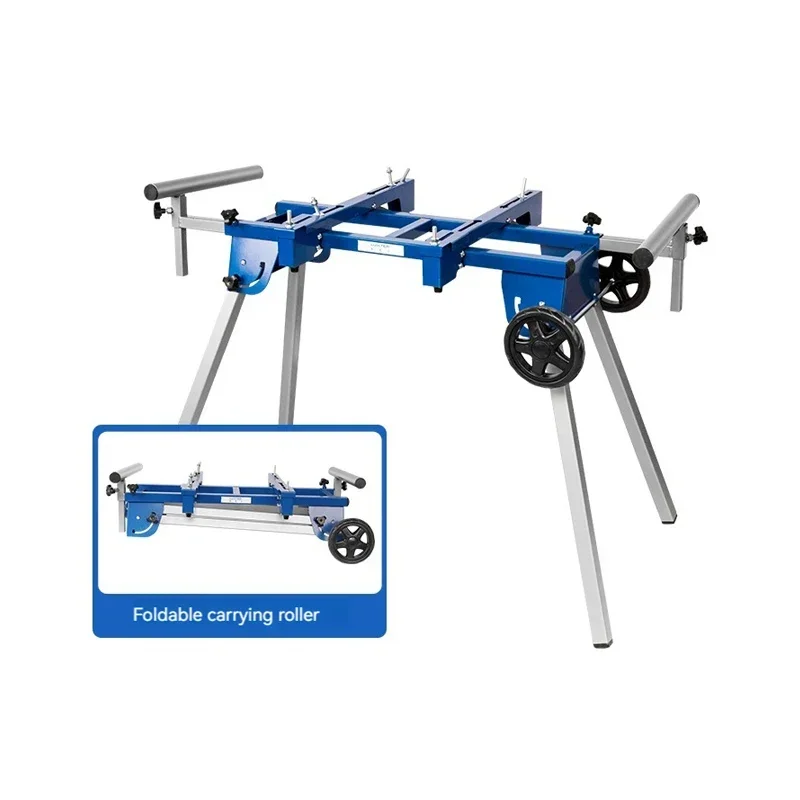 Multifunctional Cutting Machine Stand Aluminum Machine Miter Saw Workbench Portable Foldable Bracket Woodworking Table