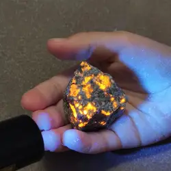 300g Natural American Yooperlites Flame Stones Fluorescent Stone Energy Reiki Specimens Aquarium Home Room Decor Gems Crystal