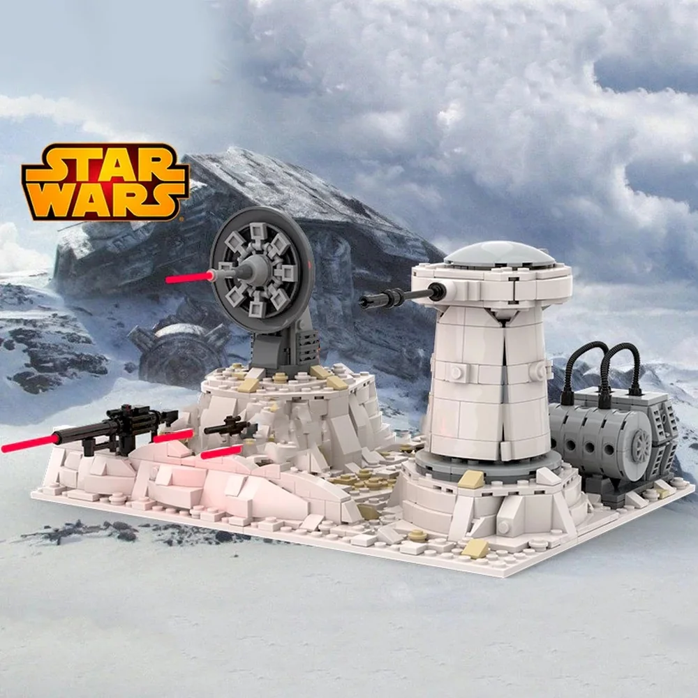 

960PCS Battle of Hoth Rebel Cannons Building Blocks MOC 150680 War Weapon Model Assembly Brick Puzzle Toys Gift for Kids Adult