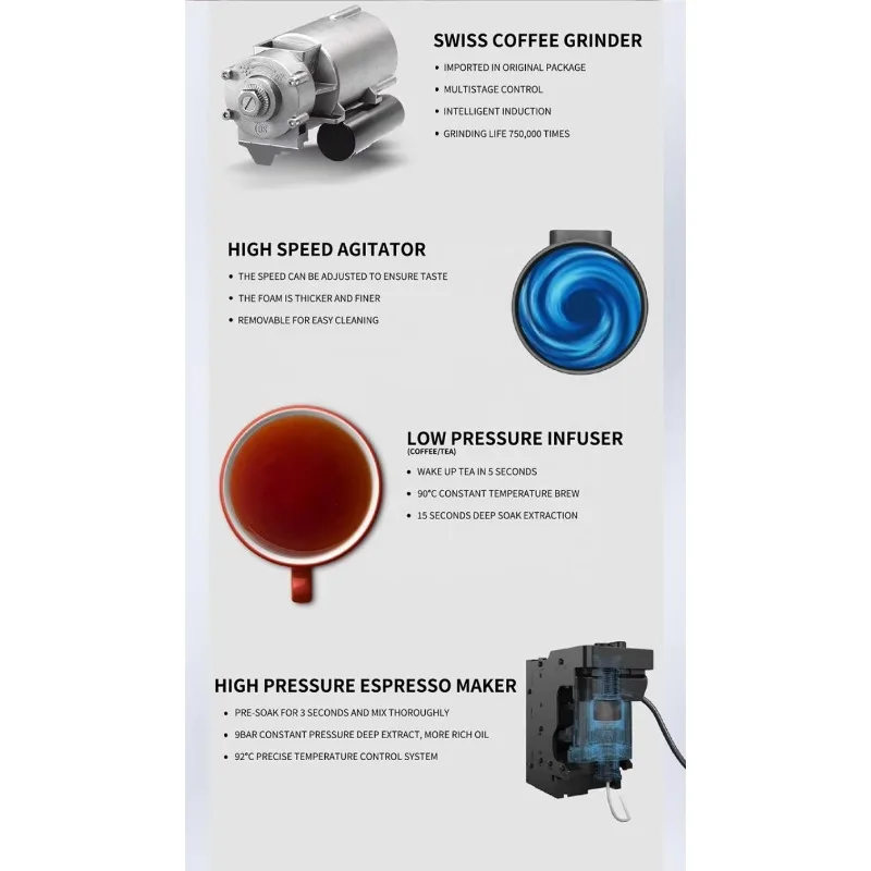 2025 موضة جديدة للترفيه متعددة الاستخدام آلة بيع القهوة الذكية التي تعمل باللمس للبيع