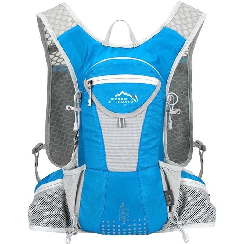 

Рюкзак-жилет для бега, спорта, велоспорта, кемпинга, с отделениями для хранения и гидратора, ультралегкий, для походов и велопрогулок, с питьевой системой