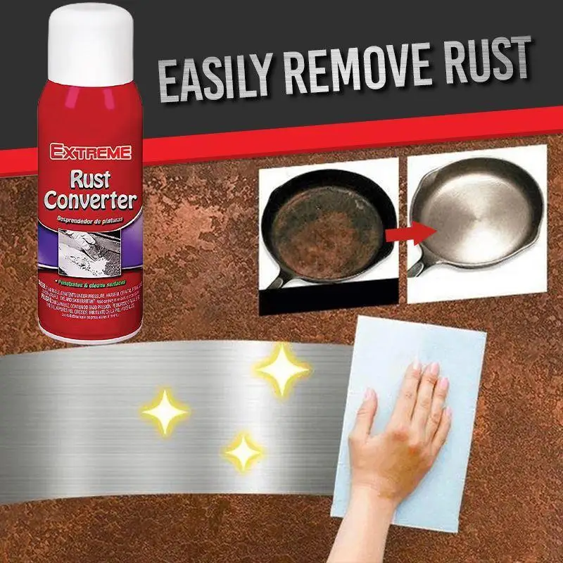 100ml Car Anti-rust Rust Remover Paste Multi-Purpose Chassis Rust Converter Repair Protect Iron Metal Surfaces Maintenance Clean