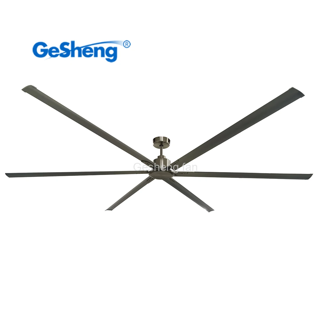 

Industrial Large 100 120-Inch Ceiling Fan with 6 Aluminum Blades DC Motor Remote Control Ceiling Fan