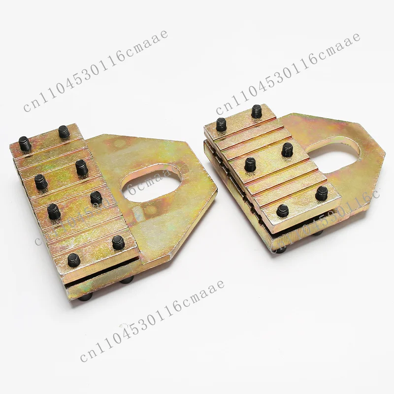 Elevator accessories 6/8 channel steel lifting device, elevator wire rope clip, suitable for