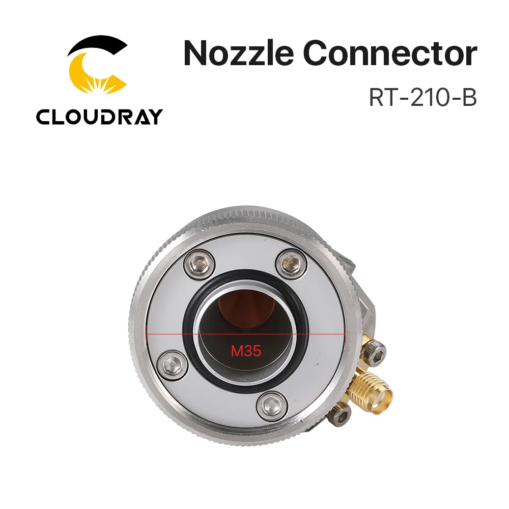 Cloudray Raytools BT210S Laser Nozzle Connector Ceramic Sensor Part for Laser Raytools BT210 Laser Head
