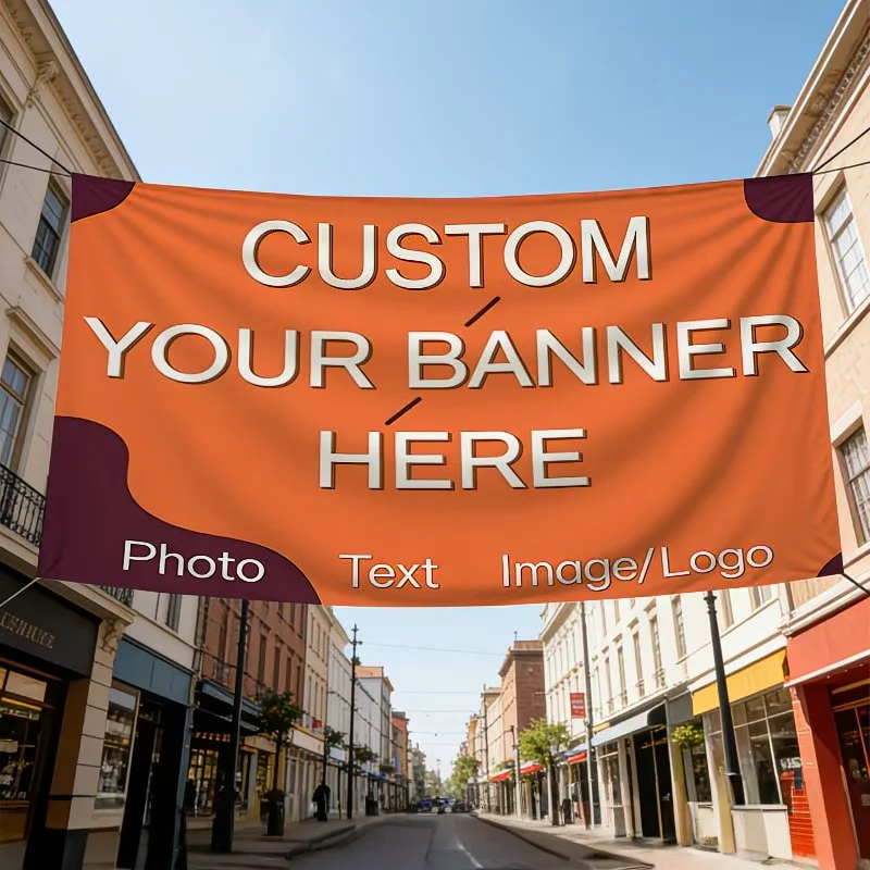 Custom Flags Banners Holiday With Exclusive Festival Fit All Celebration Venues Attract Target Audiences Advertising Promotion