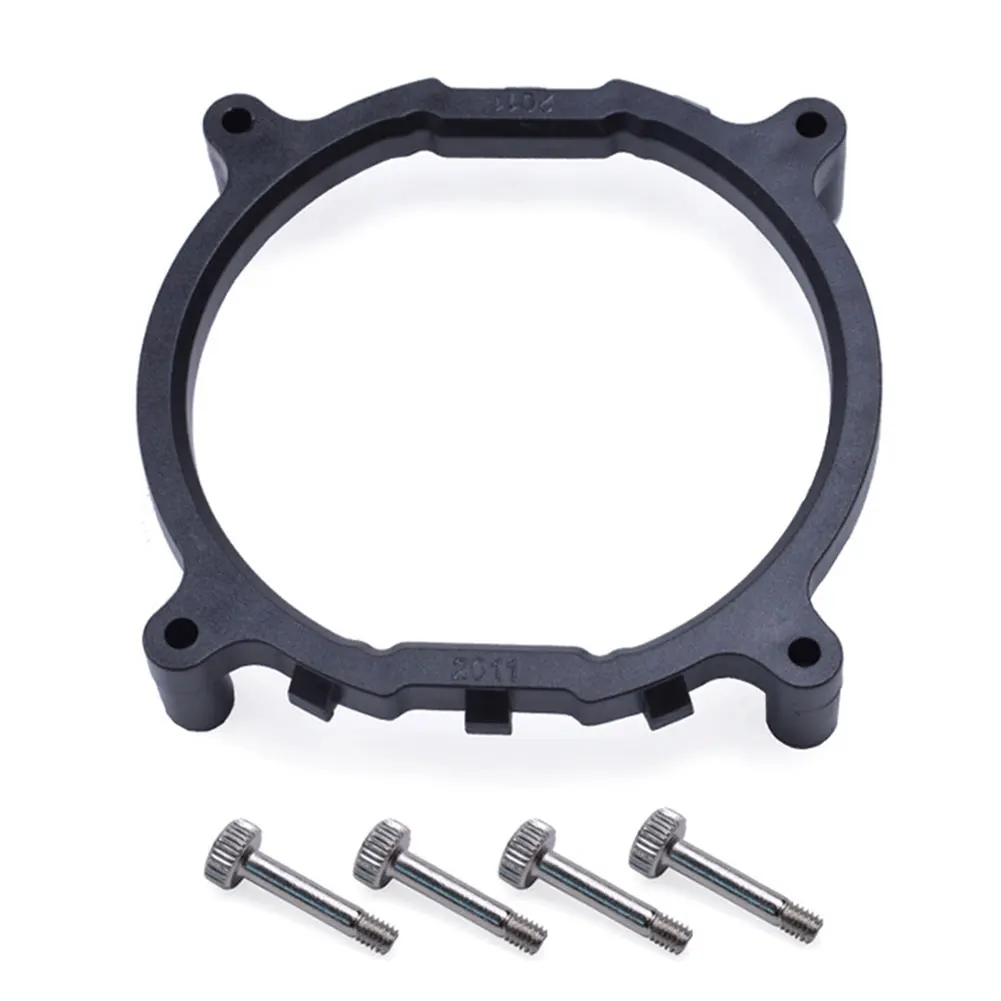 ฐานฮีทซิงค์พร้อมสกรูอุปกรณ์เสริมสำหรับซีพียูเดสก์ท็อปตัวยึดพัดลมระบายความร้อนสำหรับคอมพิวเตอร์ขาตั้งขนาดเล็กรองรับ Intel