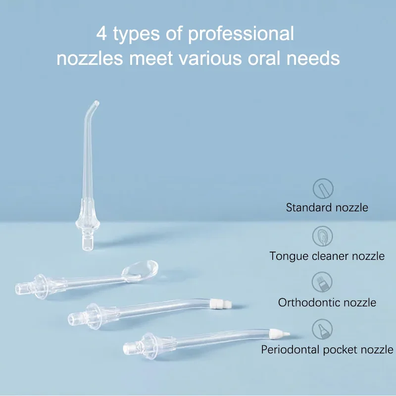 Xiaomi Mijia MEO701 Portable Oral Irrigator Dental Teeth Whitening Flosser Tooth Cleaner Waterpulse Water Thread for Teeth Clean