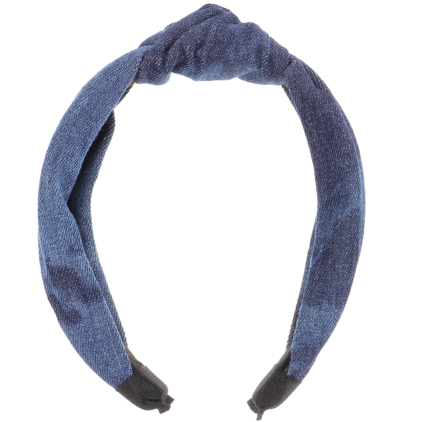 

Denim Hairband Headband Accessories for Women Jean Knotted Fashion Accessory Fabric