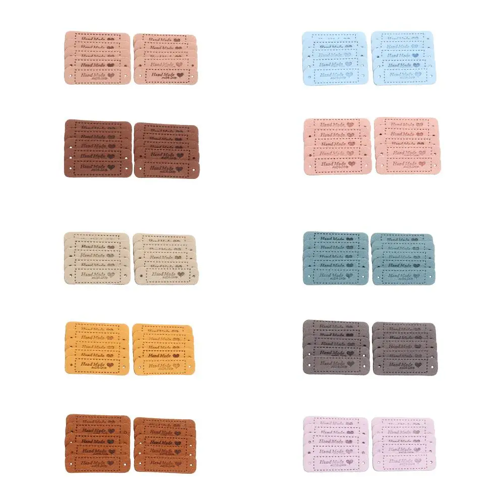 อุปกรณ์เย็บปักถักร้อยทำมือ 20 ชิ้น สำหรับทำหมวก กระเป๋า ป้ายเสื้อผ้า ป้ายติดเสื้อผ้า ทำด้วยความรัก