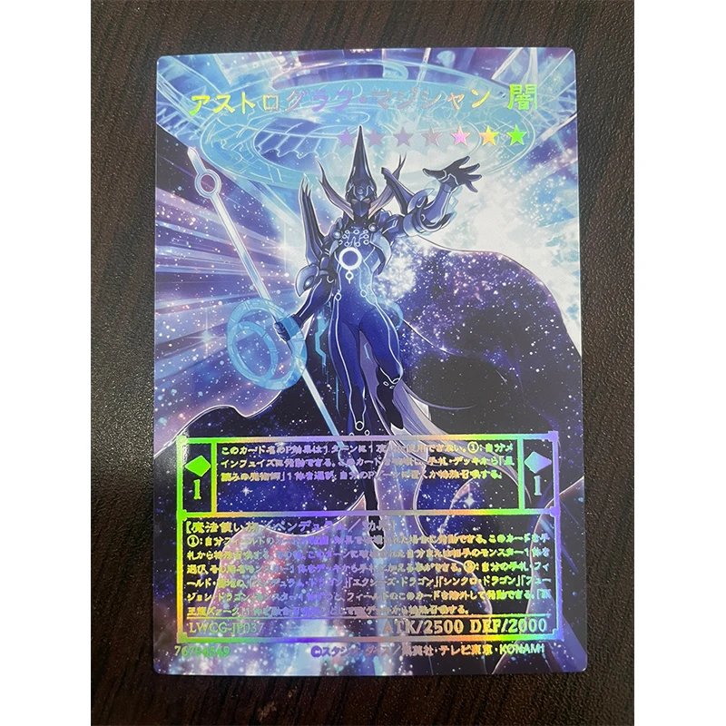 Yu-Gi-Oh! Oafdragon-Carte de collection de jouets de jeu de bronzage faits à la main, fissuraminants de magicien, Genre-Eye, Zones de bricolage, Cadeau de Noël et d'anniversaire