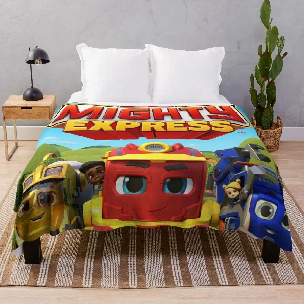 

Mighty Express Throw Blanket Soft Plaid Sofas Blankets