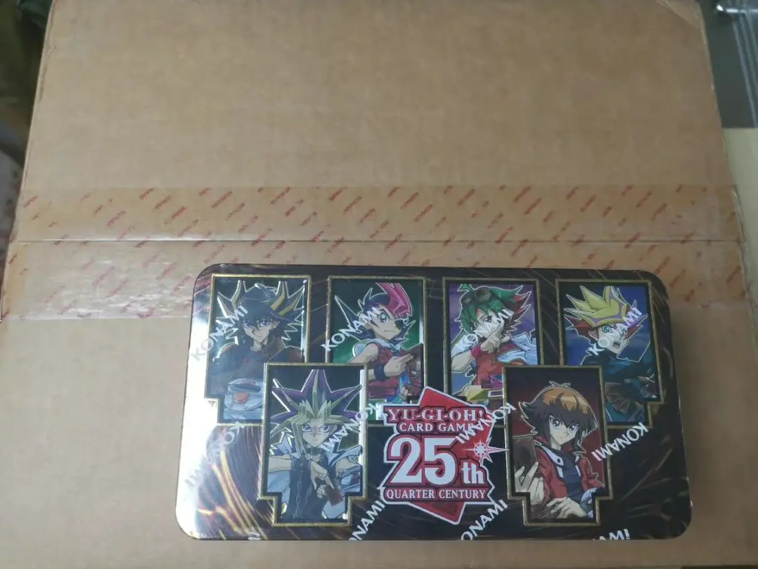 Yugioh Master Duel Monsters MP23 25th Anniversary Tin Dueling Heroes TN23 English TCG Collection Sealed Tin Booster Box