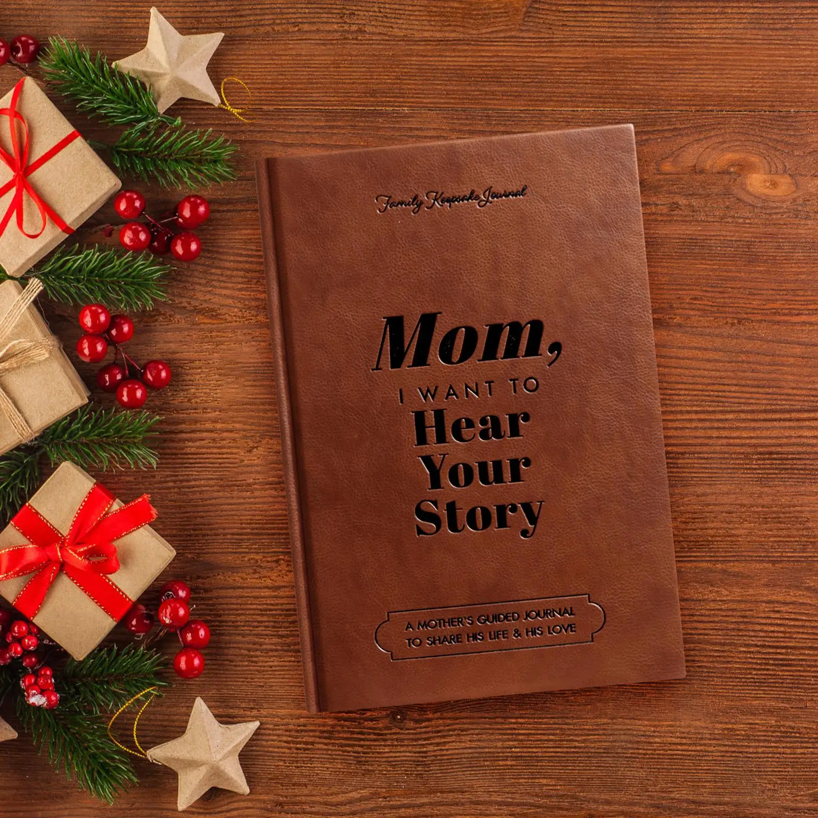 Story Journal Notebook Personalized Thick Business Notebook Family Storytelling Notebook Christmas Gift Teens Adults Girls Boys