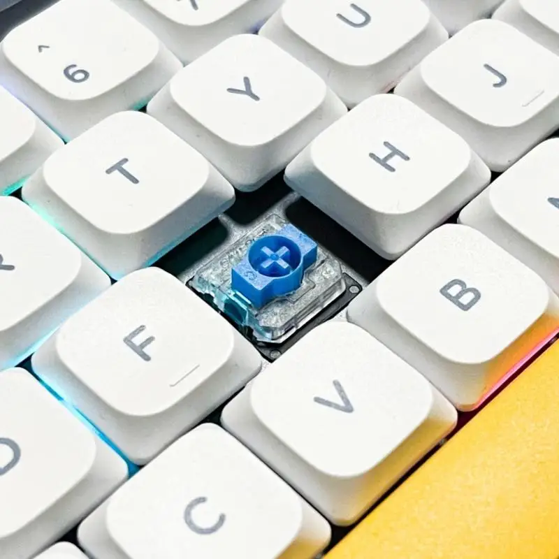 Y5JC Low 2.0 3Pin Blue Red Brown RGB DIY Hot Swap Mechanical Keyboard